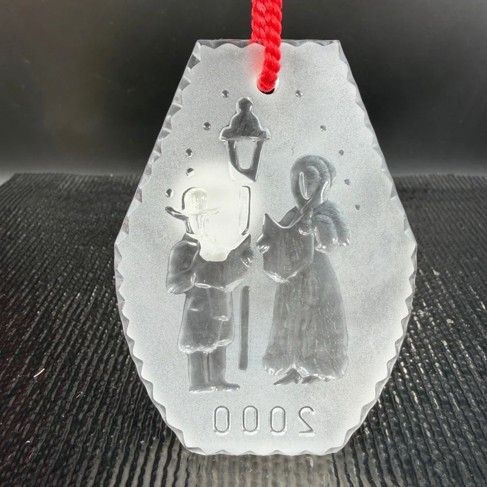 Waterford Crystal 2000 Carolers Ornament Joys‎ of Winter 3rd Edition New in Box
